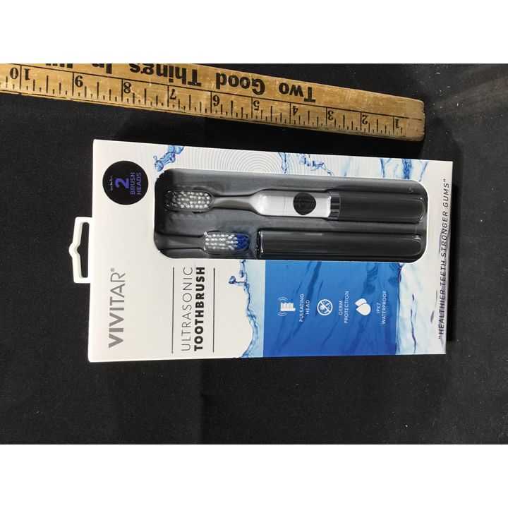 Vivitar Ultrasonic Toothbrush - Comes w/ 2 Heads