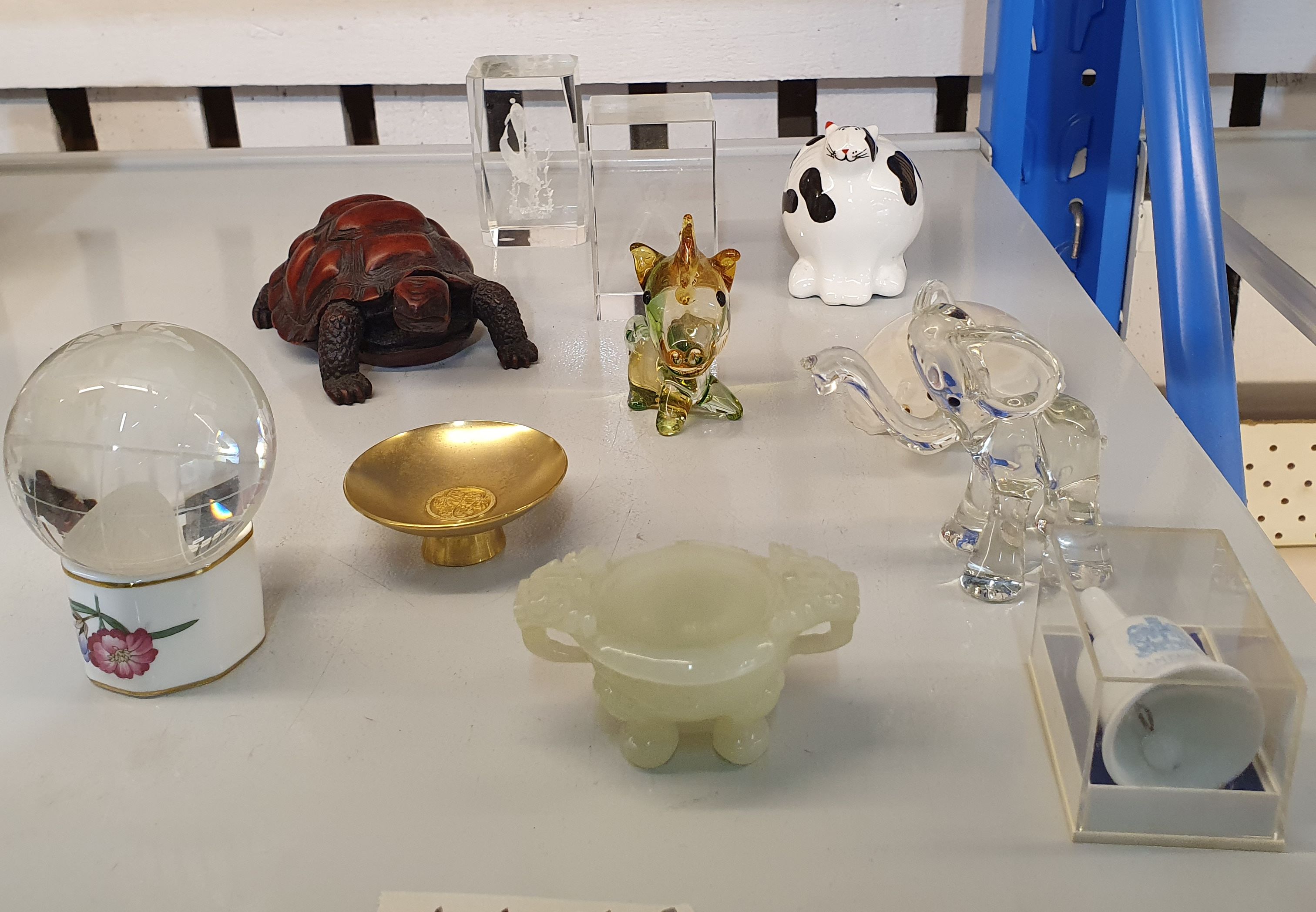 A Group Of Small Decorative Items