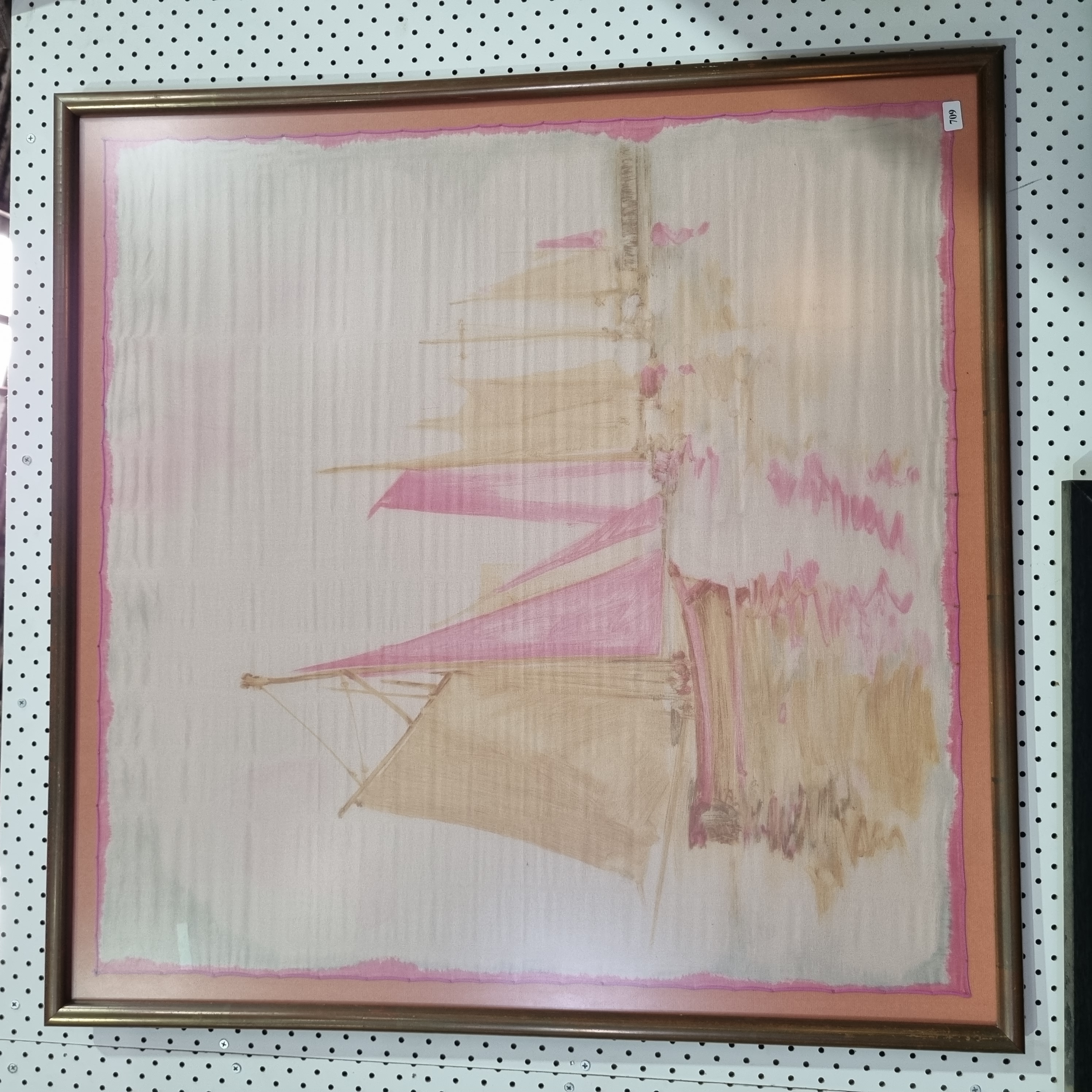 A Framed Silk Scarf