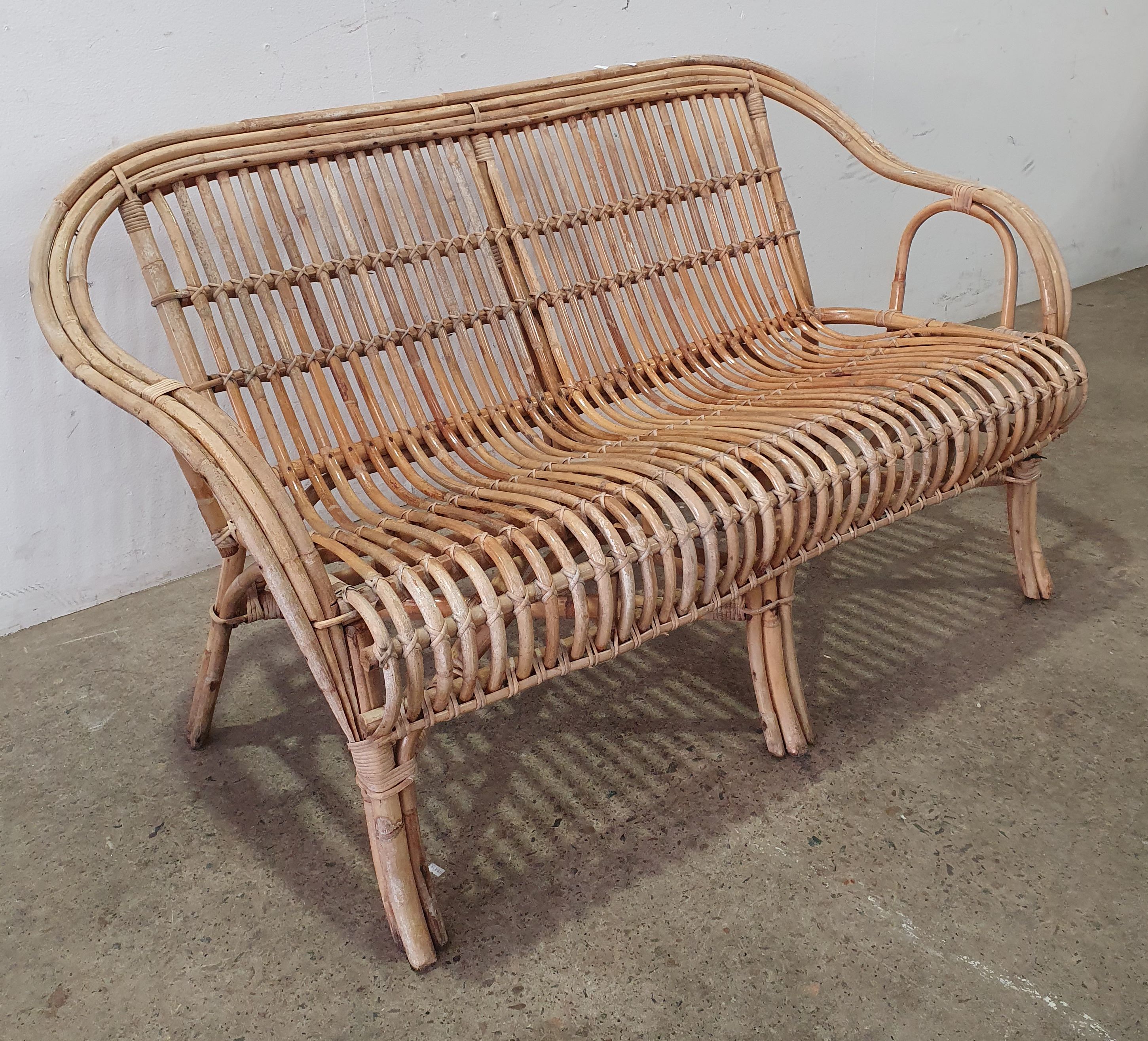 A Cane Bench