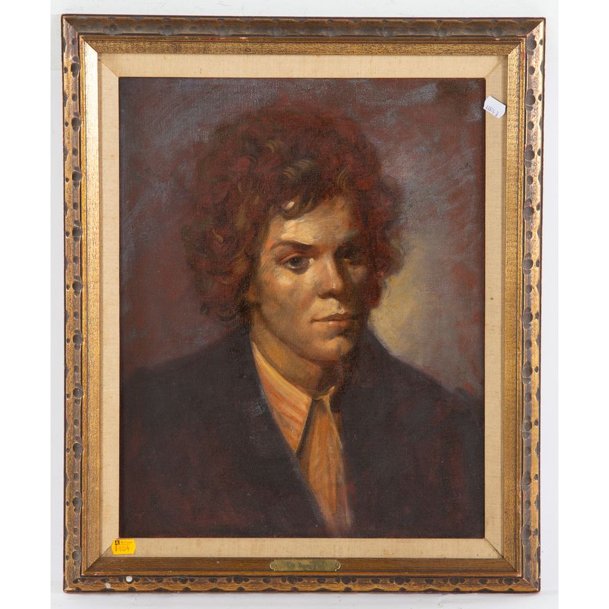 Ann Didusch Schuler. "The Young Poet," oil