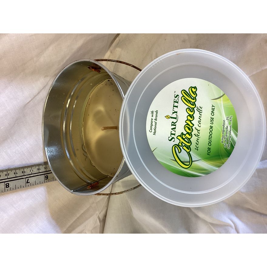 StarLytes Citronella Scented Candle For Outdoor Use Only