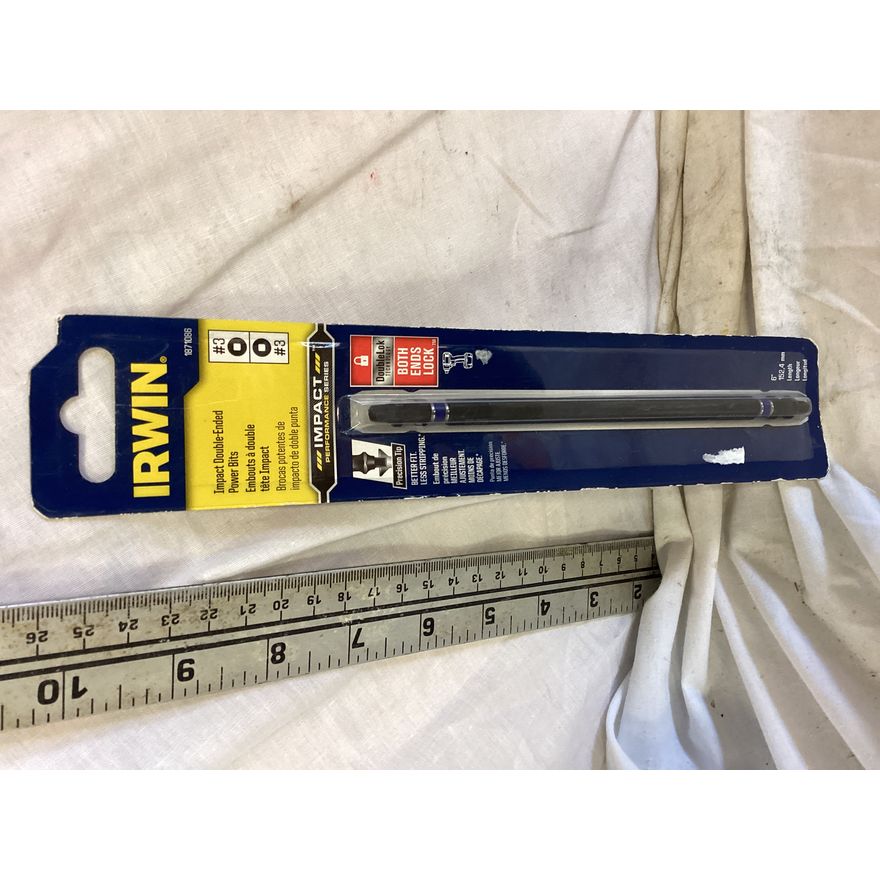 Irwin 6'' Impact Double Ended Power Bits