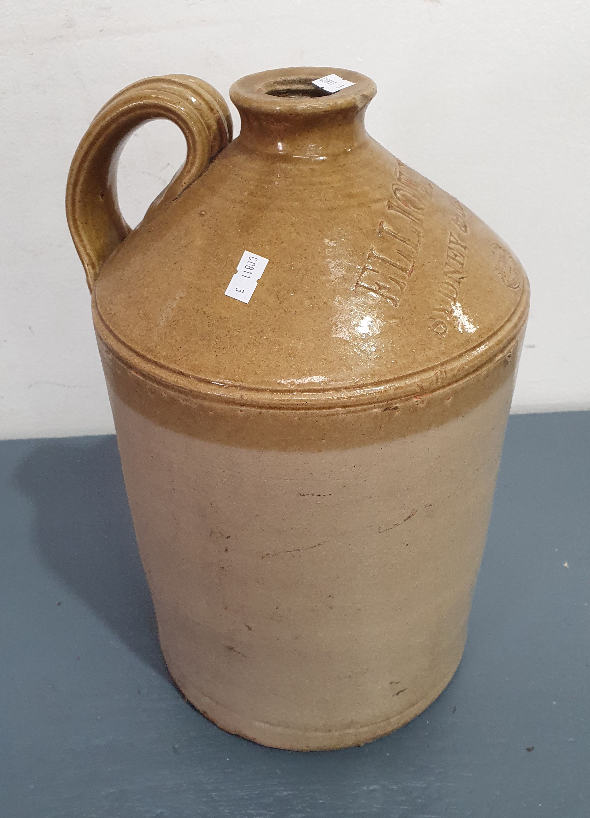 A Glazed Demijohn