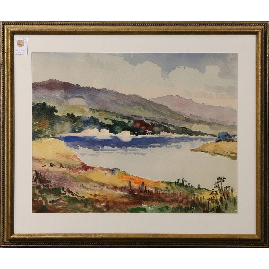 Watercolor, Galen Wolf