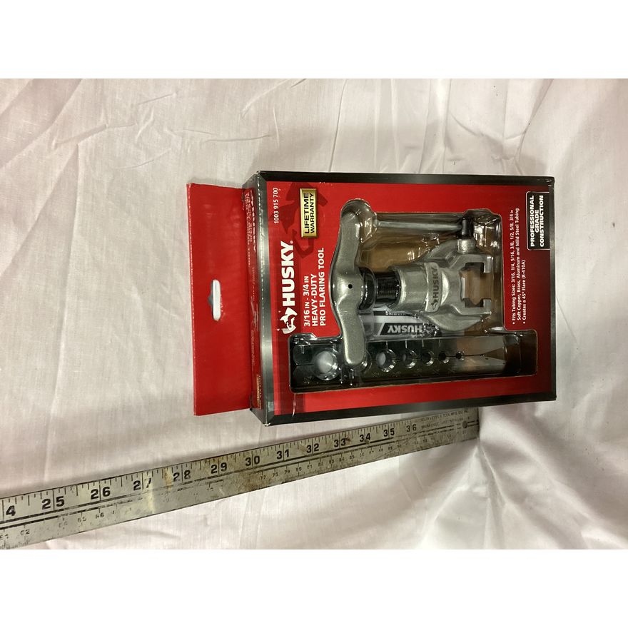 Husky 3/16'' - 3/4'' Heavy Duty Pro Flaring Tool