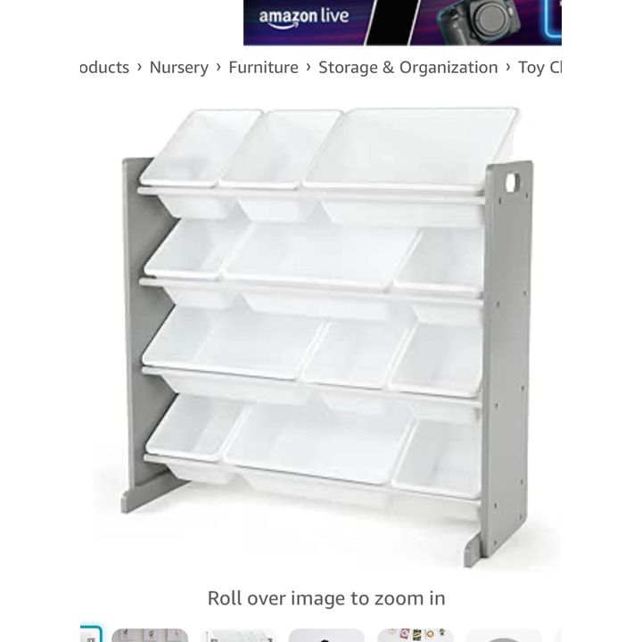 HumbleCrew Springfield 16 Bin Organizer, minor shipping damage