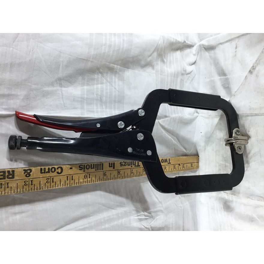 Proto C-Clamp With Swivel Pads 14"