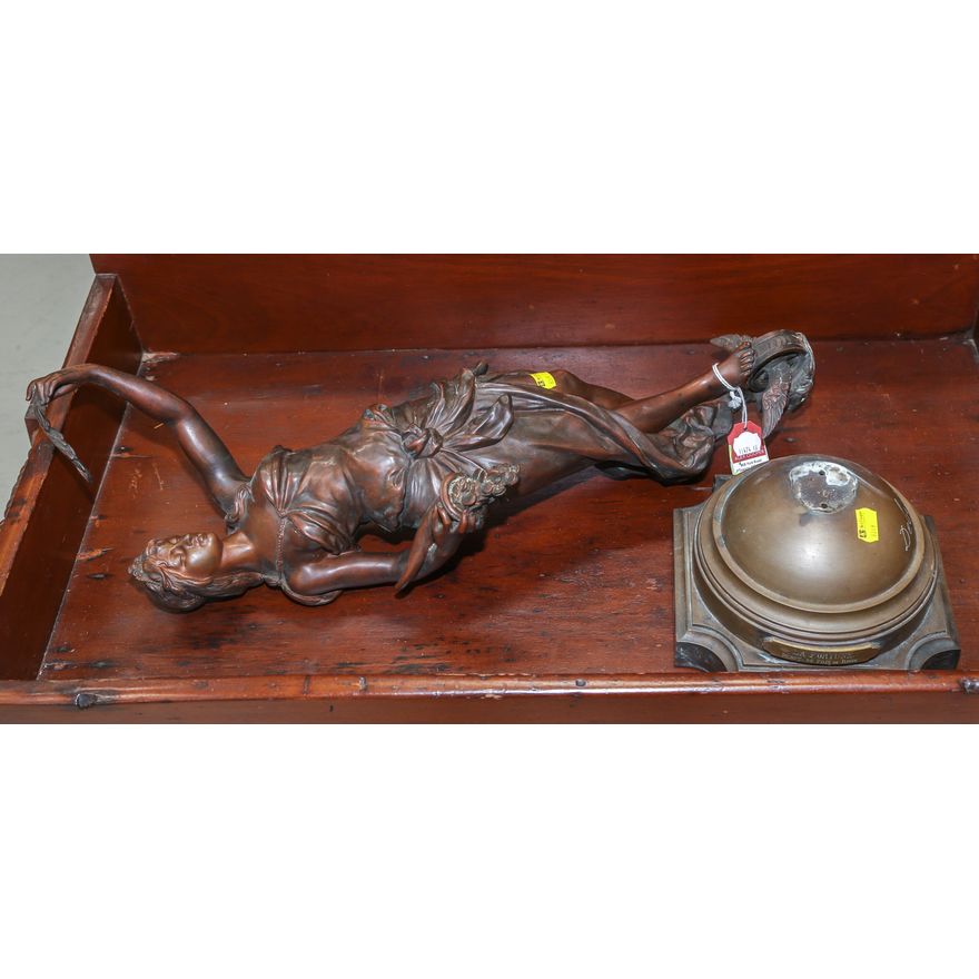 After Debut "La Fortune," bronze figure