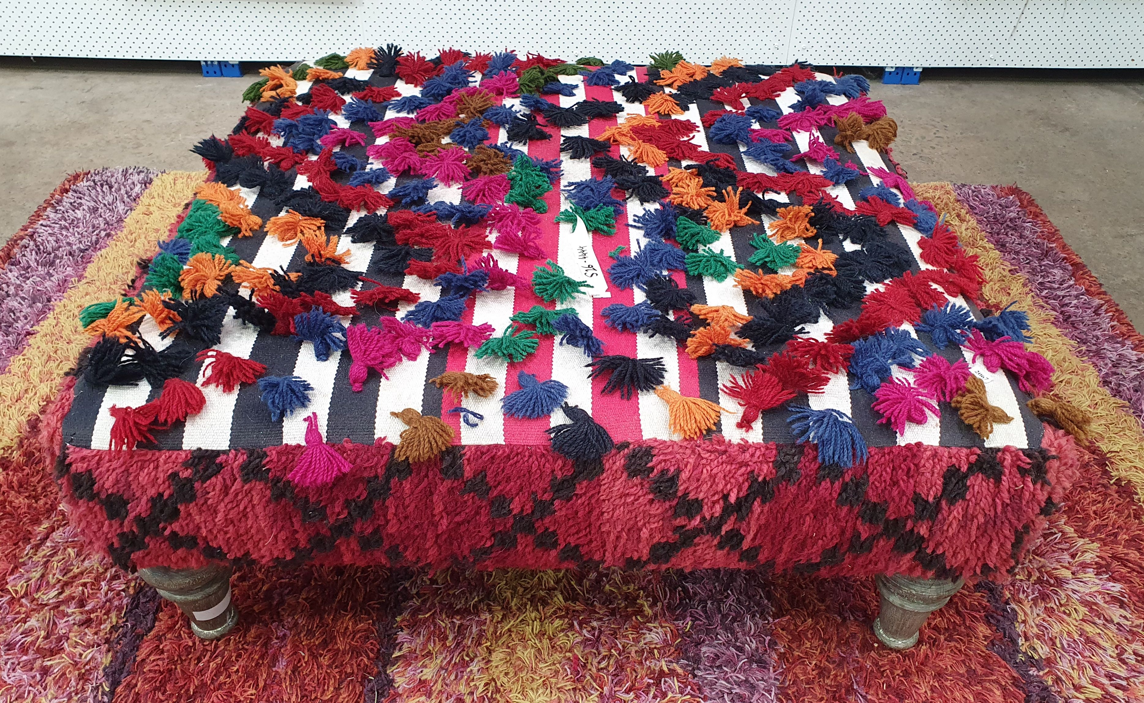 A Hand Made Foot Rest