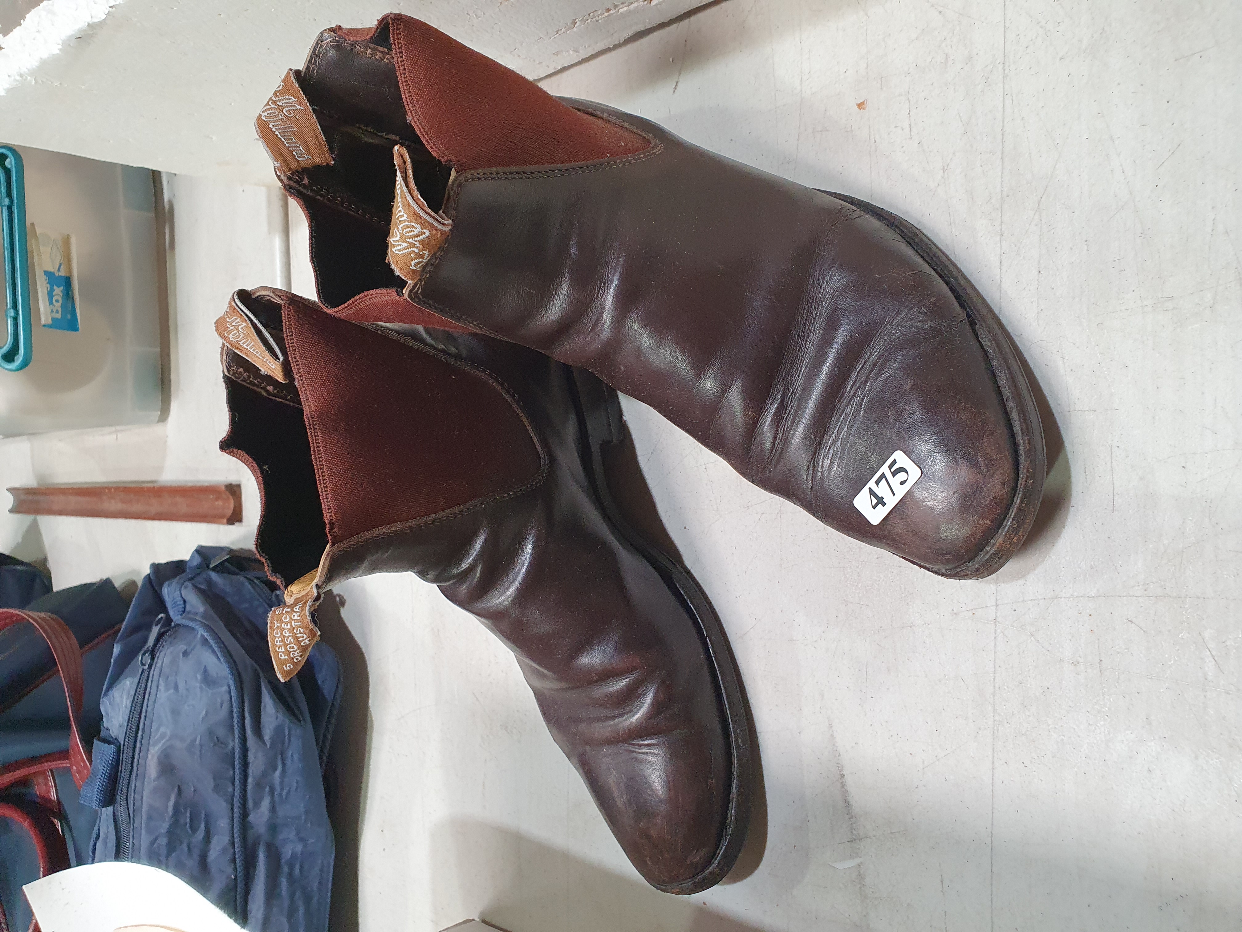475 · A PAIR OF R M WILLIAMS BOOTS
