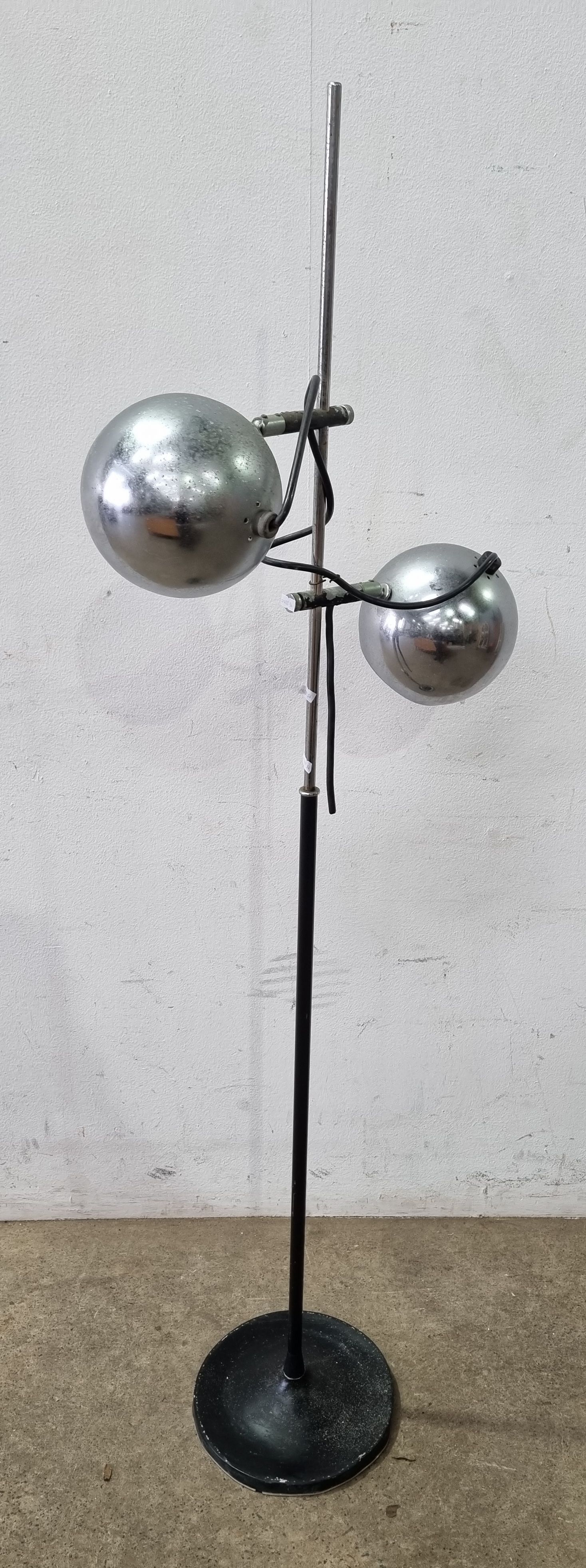 A Mid-Century Twin Spot Floor Lamp