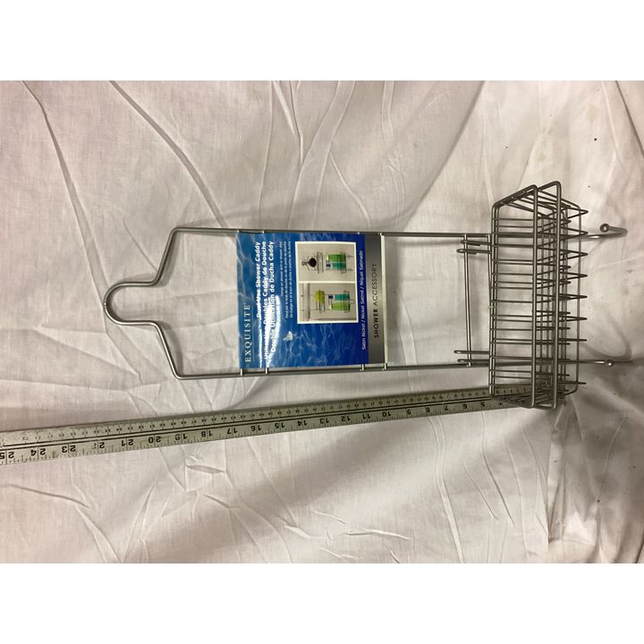 Exquisite Dual Use Shower Caddy- Satin Nickel