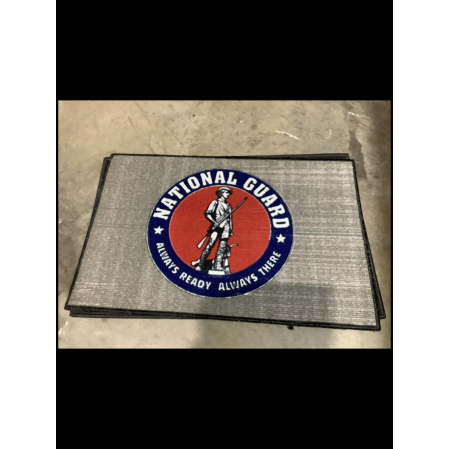 National Guard Door Mat 27"x18"