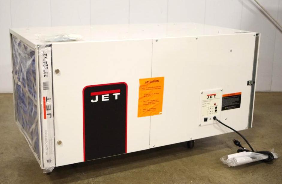 JET Industrial Air Filtration System w/ Remote Control, M/N AFS-2000 ...