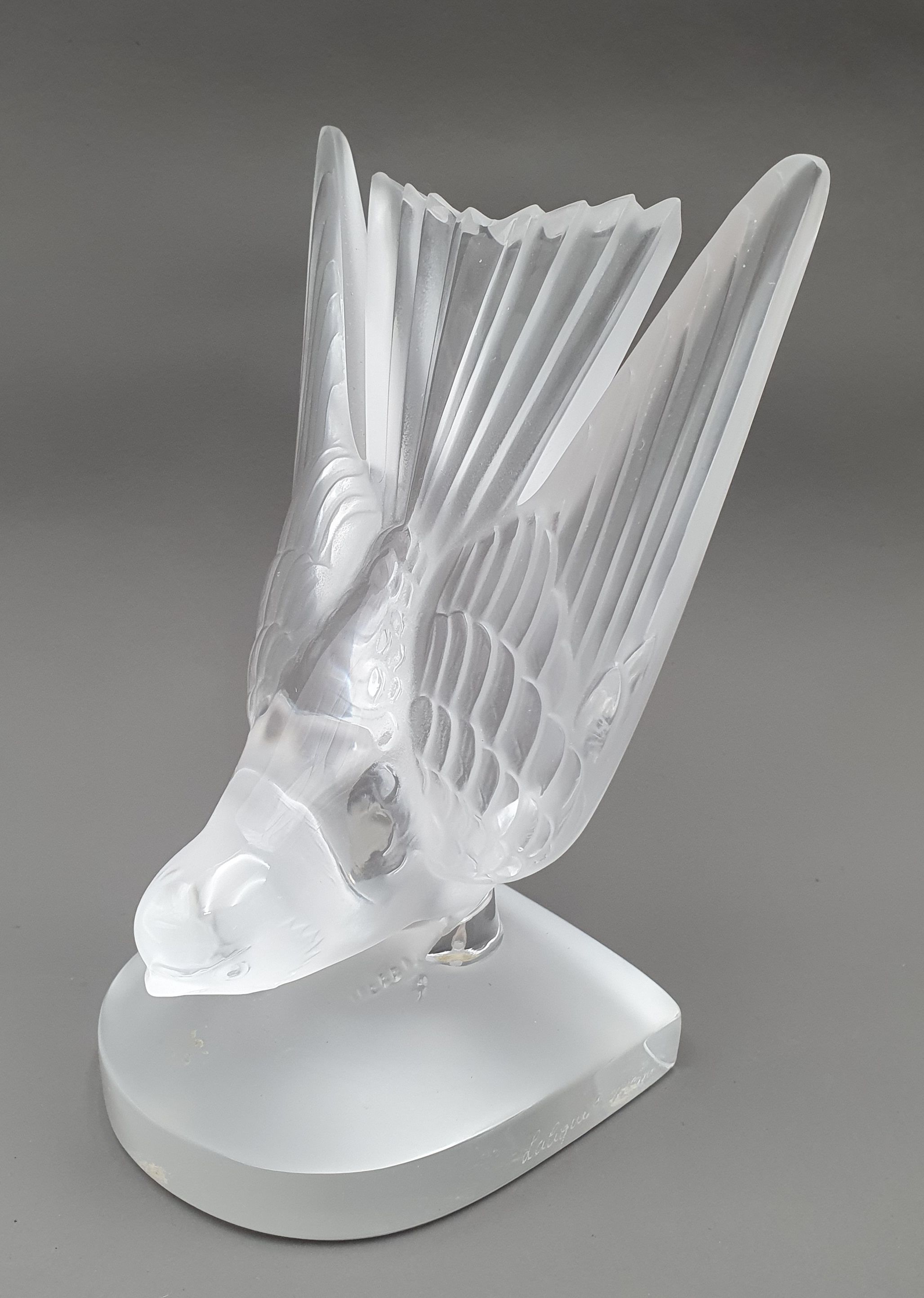 A Lalique Frosted Crystal Figure