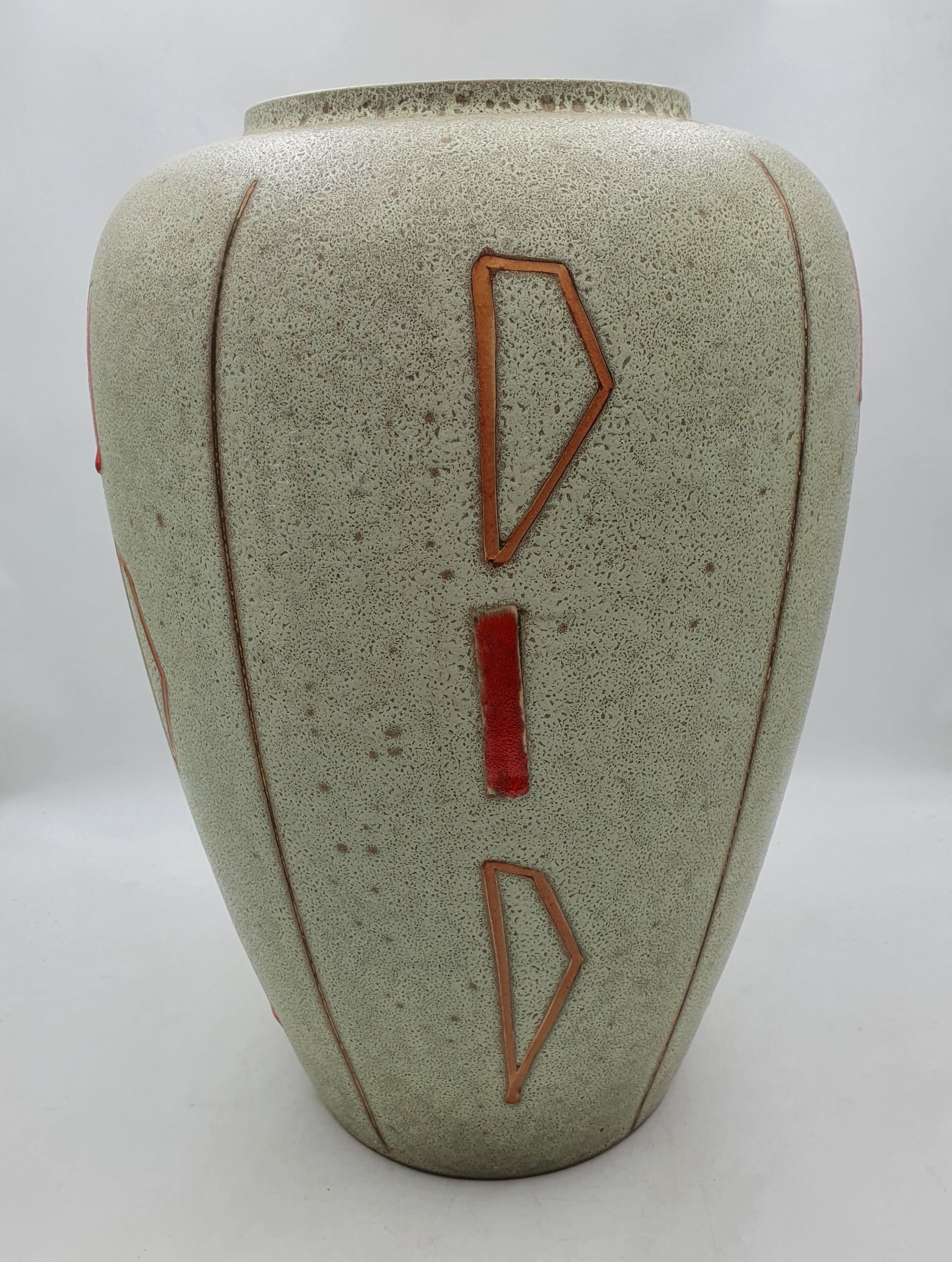 A Tall West German Vase