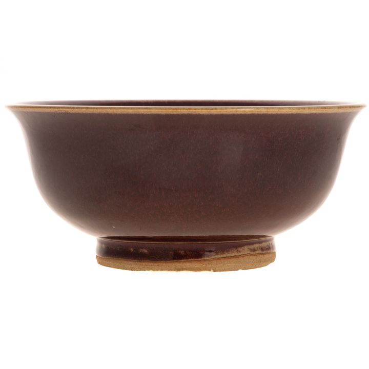 A Chinese Sang de Boeuf Porcelain Bowl