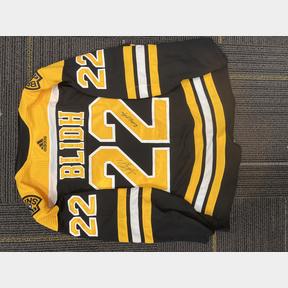 Willie O'Ree Number Retirement Warm Up Jersey! : r/hockeyjerseys