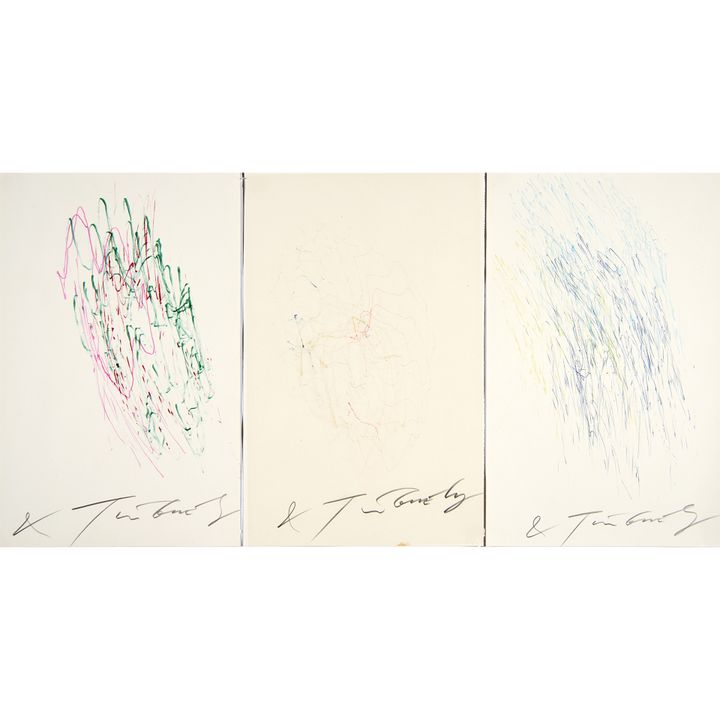 Works on paper, Jean Tinguely