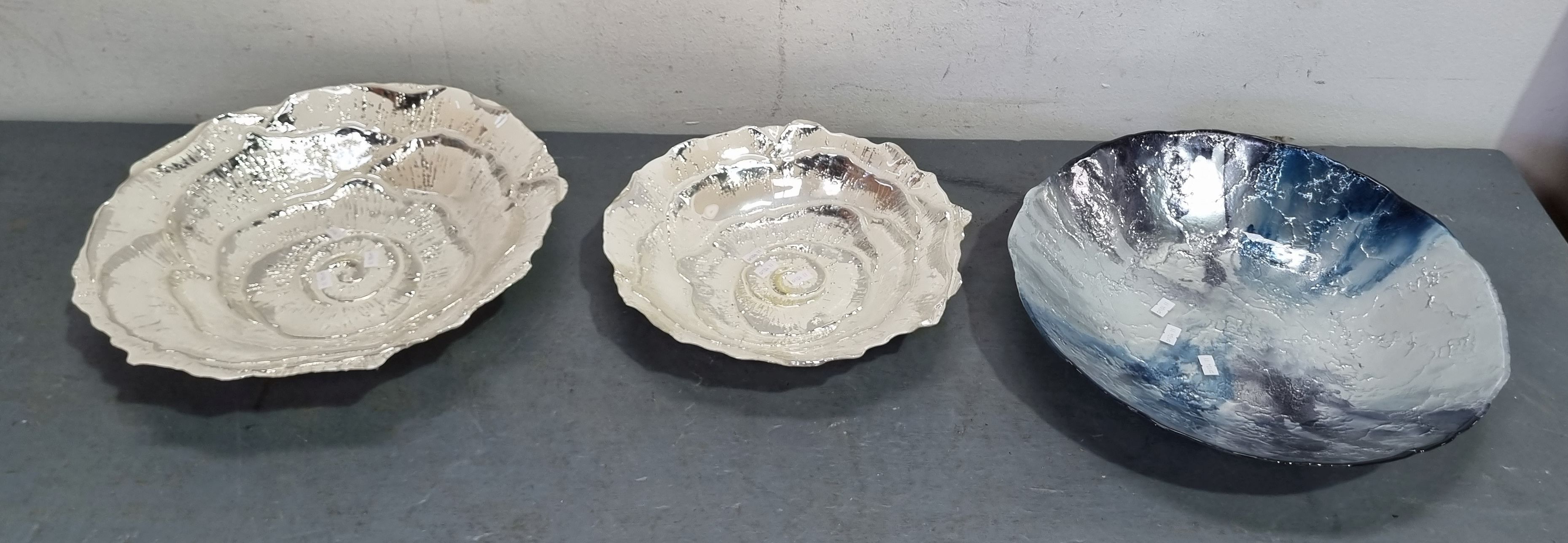 THREE VARIOUS PLATES
