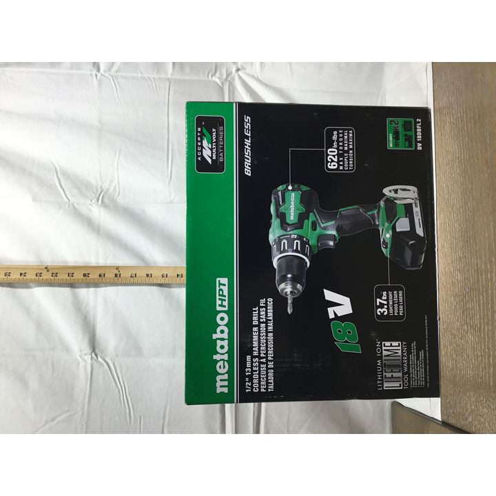 Metobo 18v 1/2" 13mm Cordless Hammer Drill