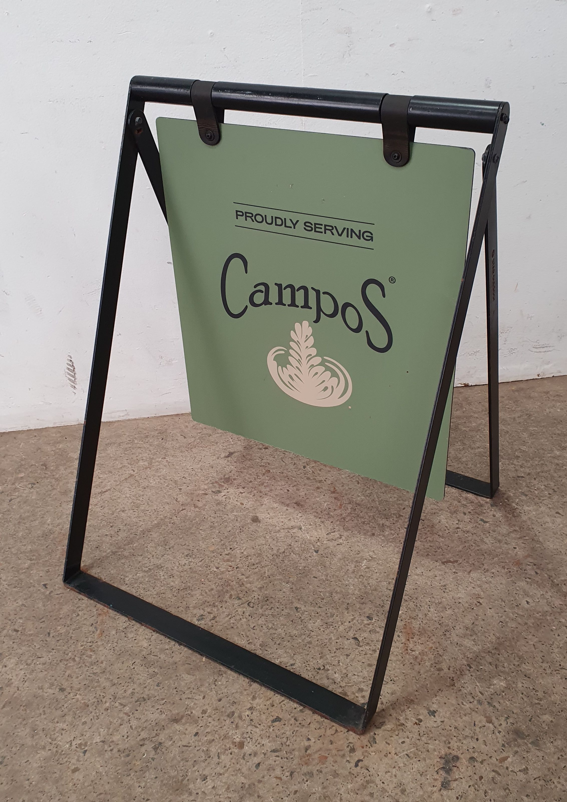A CAMPOS COFFEE SIGN