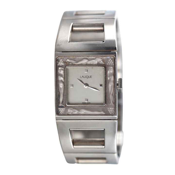 Lalique Bacchantes Stainless Steel Watch 01ACAH