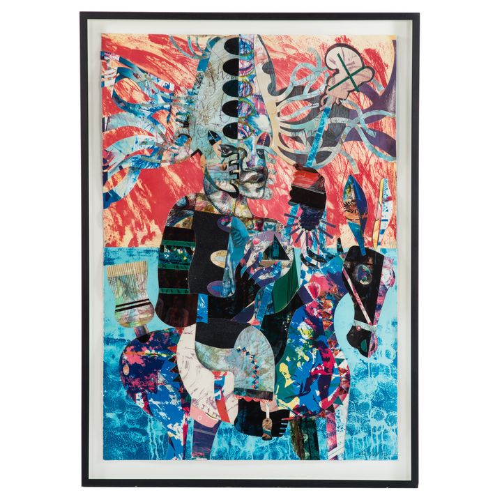 John Tarrell Scott. "Urban Warriors-It Ain't What You Think," collage