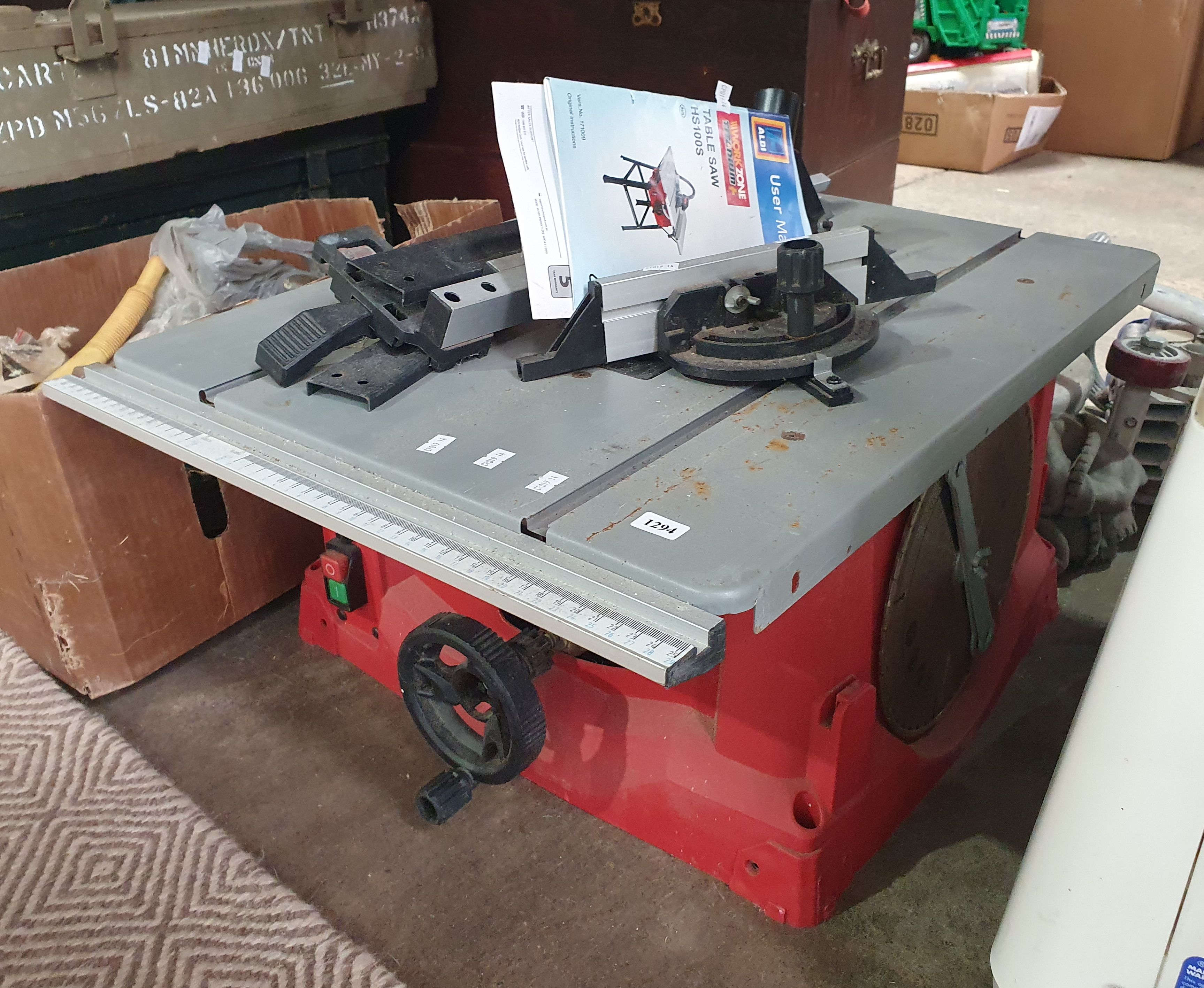 1294 · A WORKZONE BANDSAW