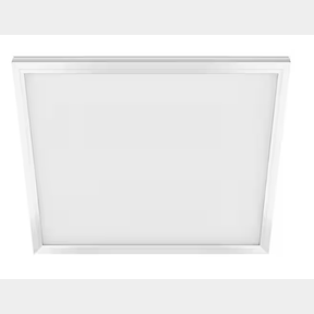 11-Watt Dimmable White Integrated LED Flat Panel Ceiling Flush Mount with Color Change - AA3