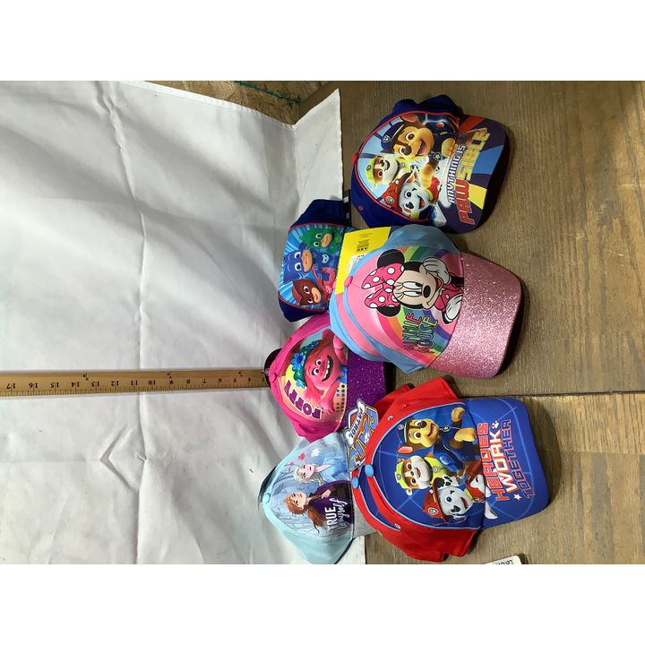 8pc Assorted Kid's Caps