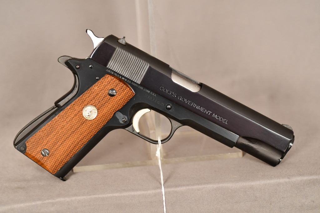 Colt Government MK IV Series '70, .45 cal. auto pistol, 5” barrel, Box ...