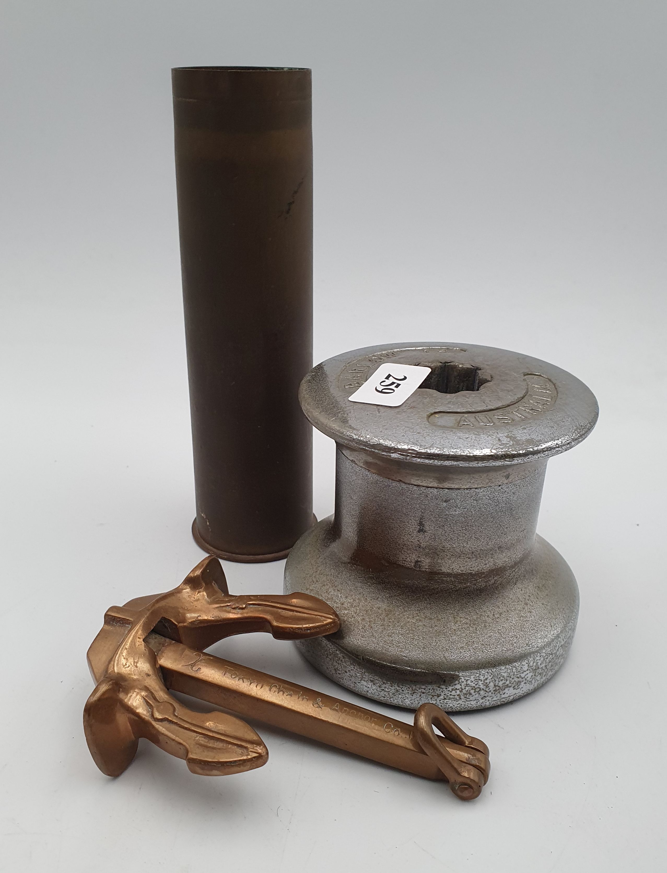 150A · THREE METAL ITEMS