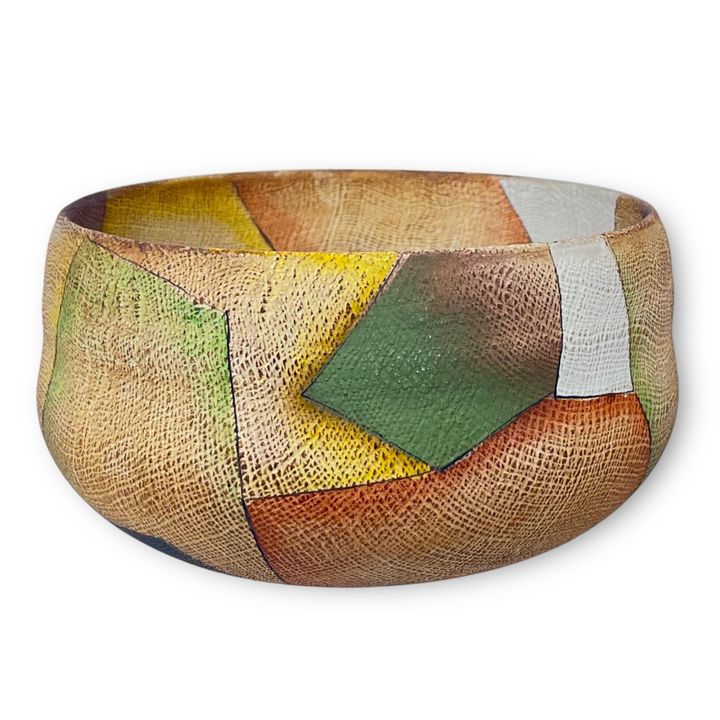 A Mid Century BETTY BLANDINO Coiled Pottery Bowl