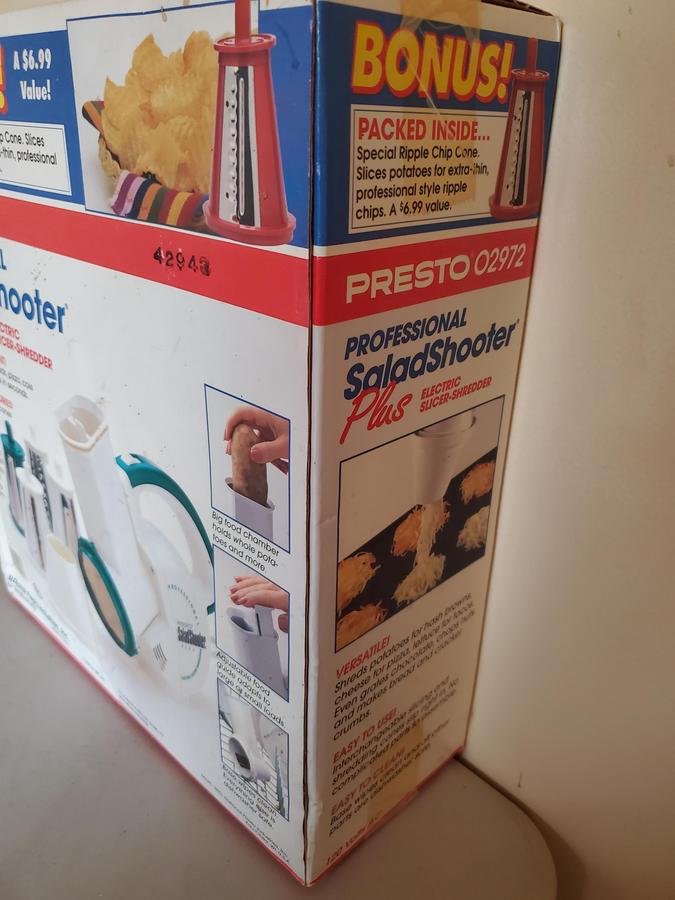 Sold at Auction: PRESTO 02972 PROFESSIONAL SALAD SHOOTER