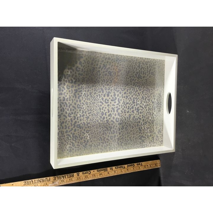 Wood Serving Tray 16" x 13" x 2"