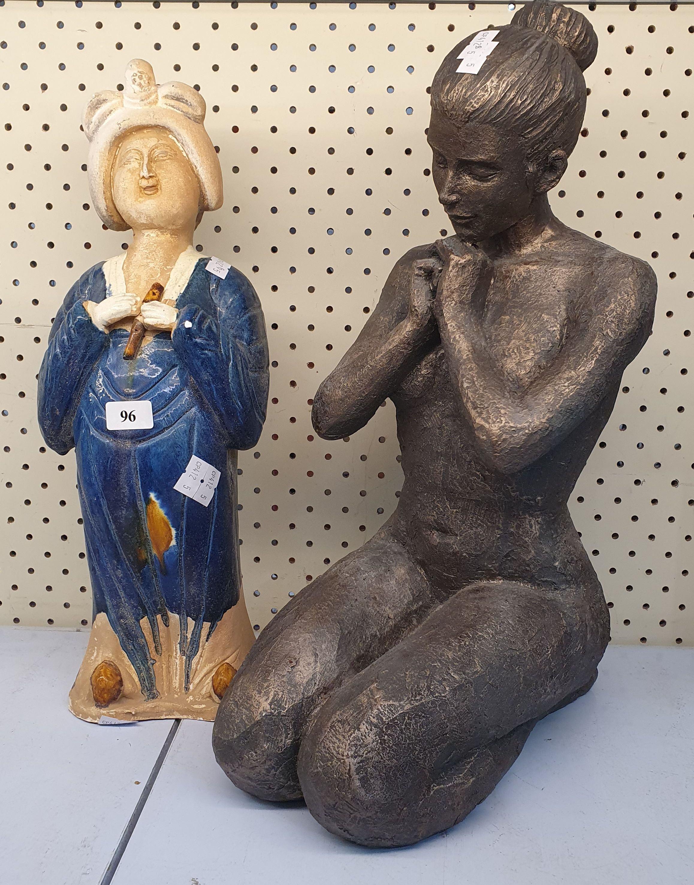 96 · TWO LADY FIGURES
