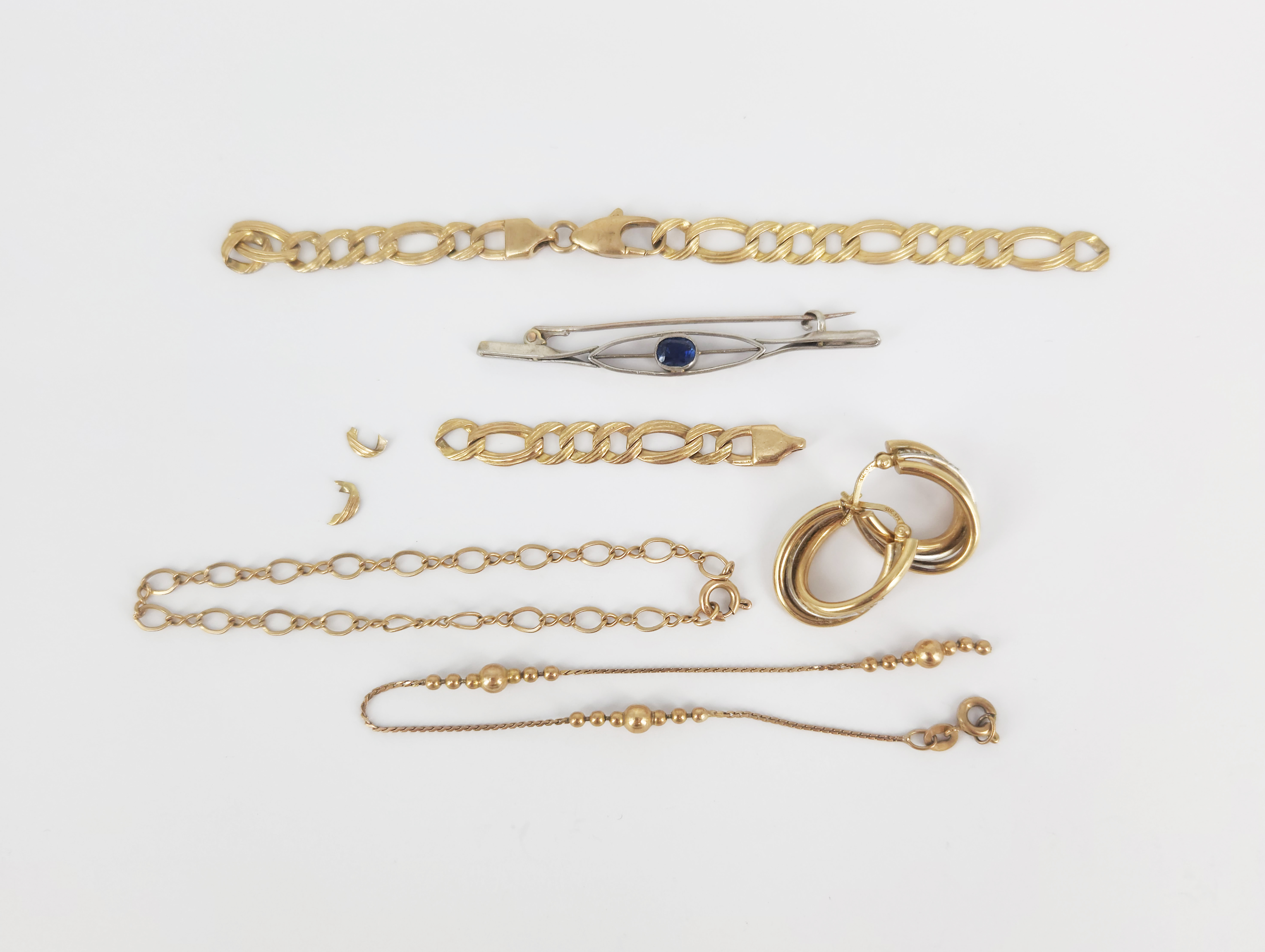 Three Gold Bracelets