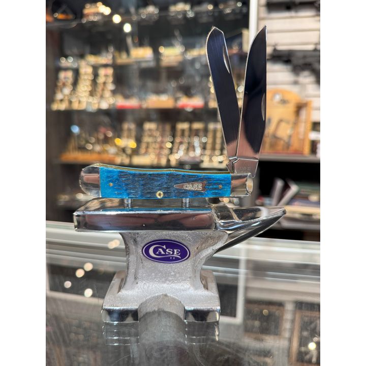 50640 - Case XX 2024 Sky Blue Bone Crandall Jig Trapper, Stainless Steel Blade