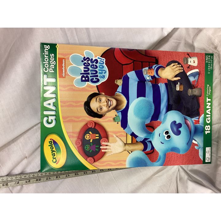 Crayola Giant Coloring Pages "Blues Clues & You!'' 18 Giant Coloring Pages