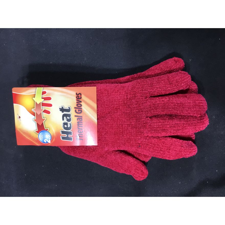 Heat Thermal Gloves (Red)