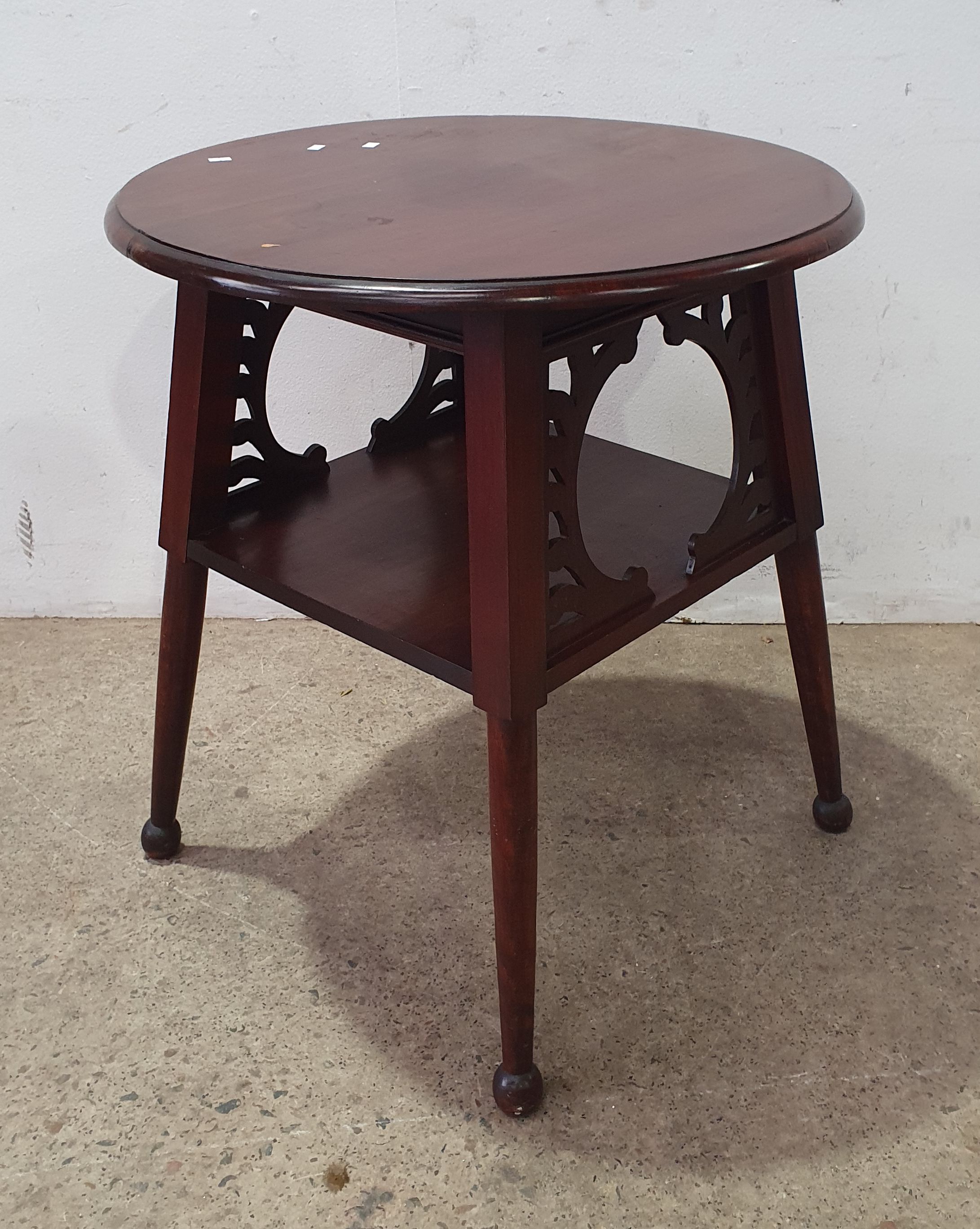 A Circular Maple Centre Table