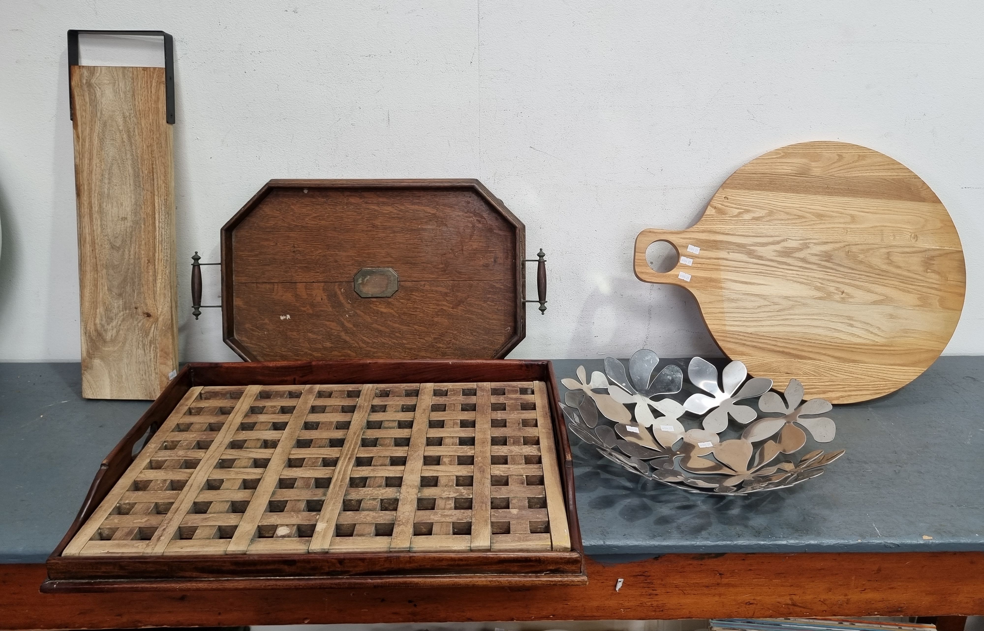 A Group Of Various Trays