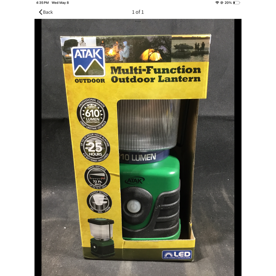 Atak Multi-Function Outdoor Lantern