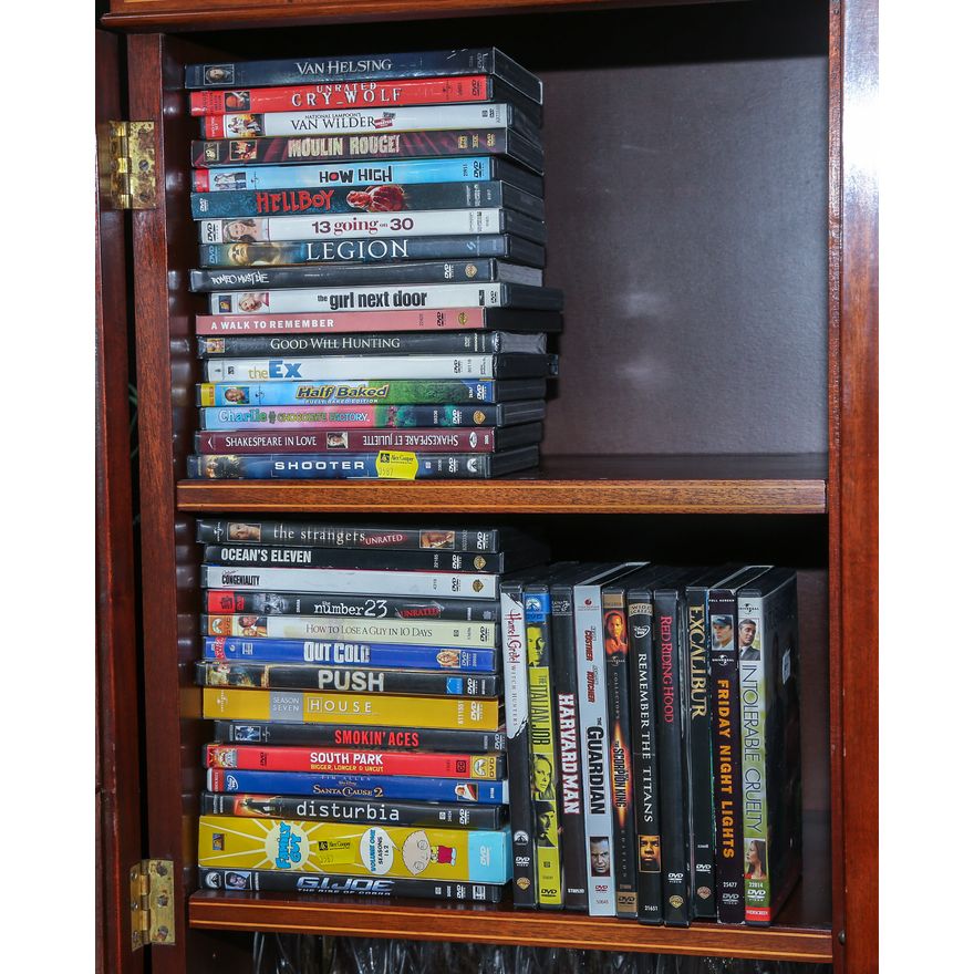 A Group of Assorted Movies & Series on DVD
