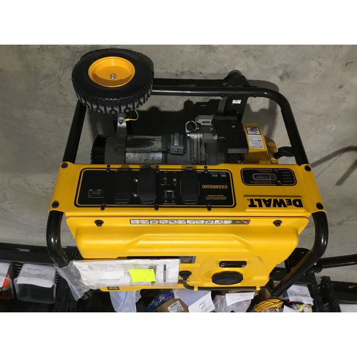 DeWalt DXGNR6500 Generator Manual Start 143.6 Hours Used - Tested - See Pics