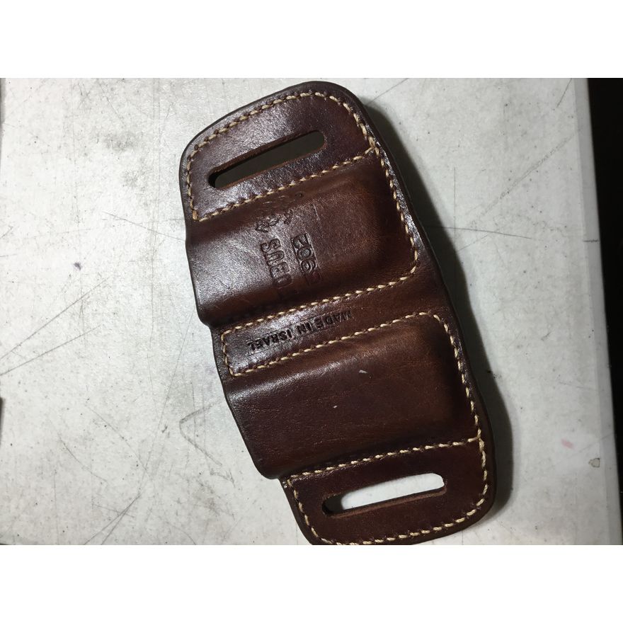 Fobus Leather Double Clip Holder #3902 - Gently Used