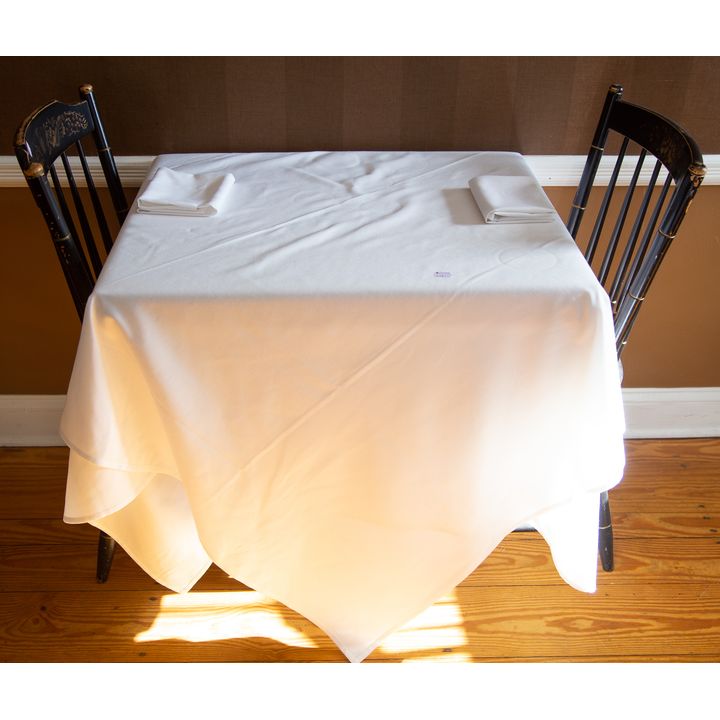 A Table & Two Hitchcock Style Chairs