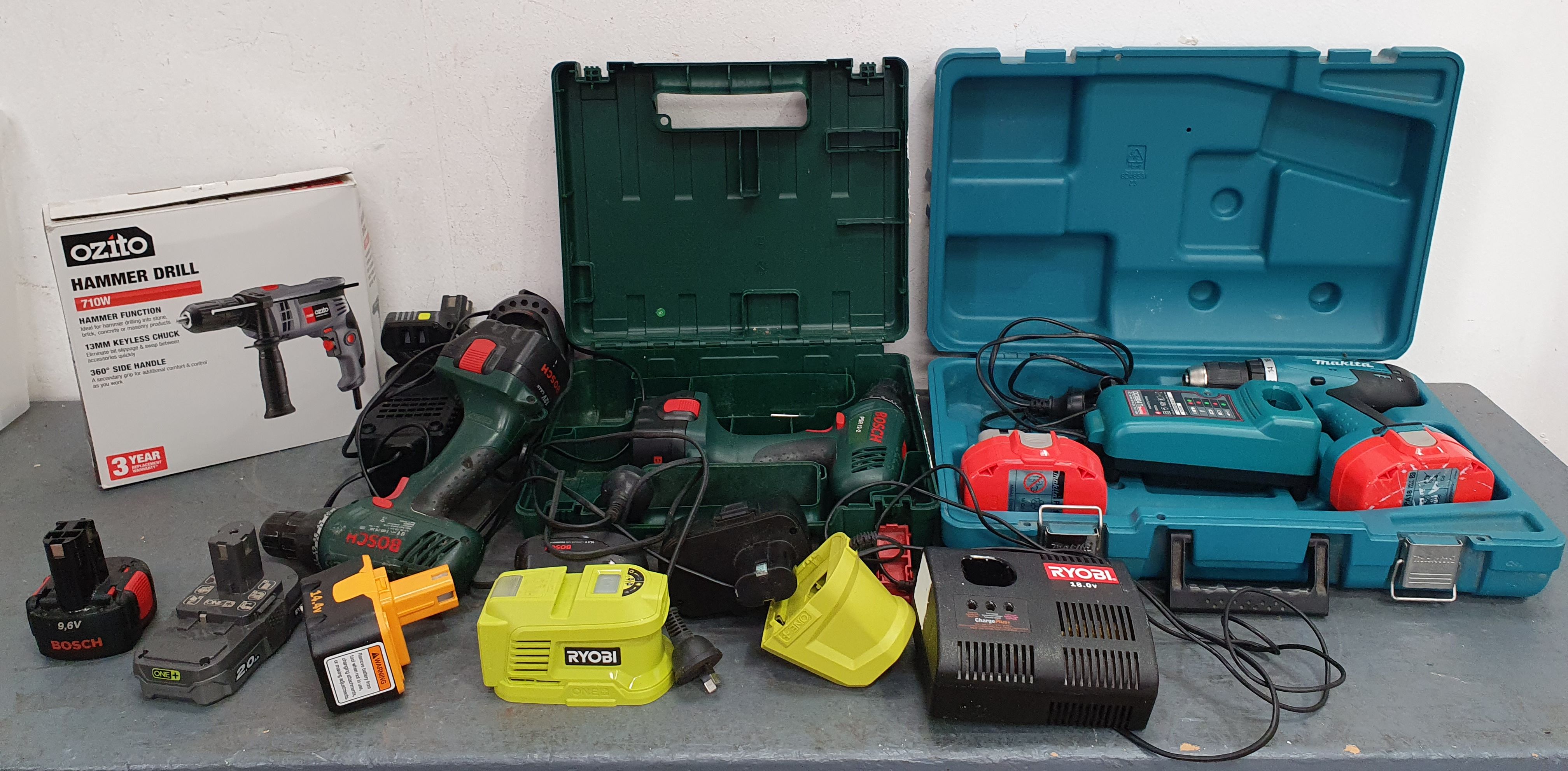 A Group Of Power Tools